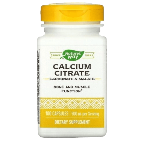 Natures Way – Calcium Citrate 100 caps